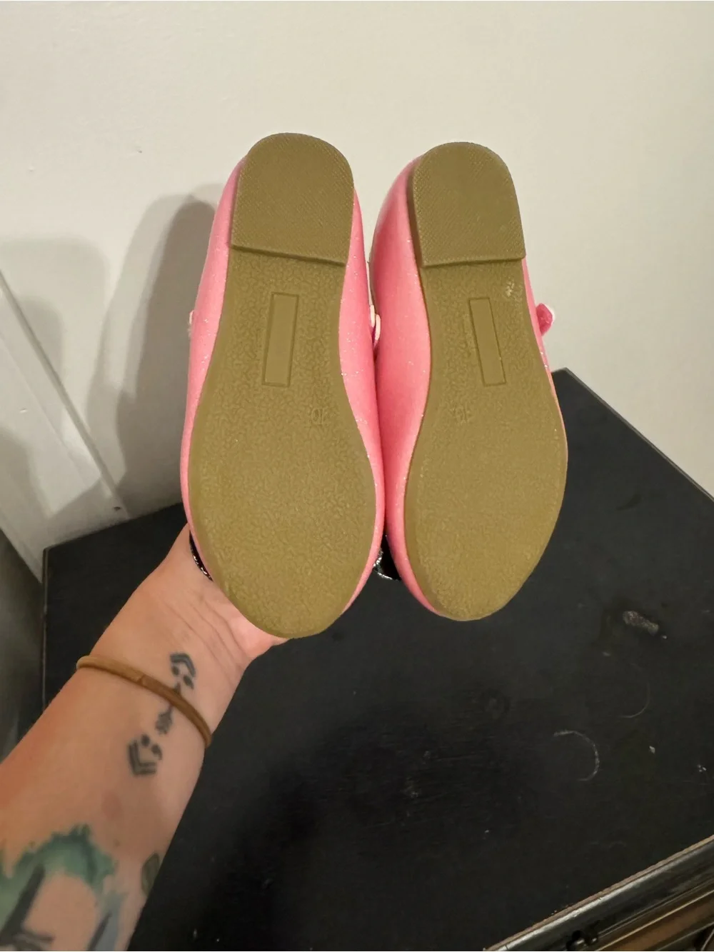 Minnie Mouse pink bow Shoes